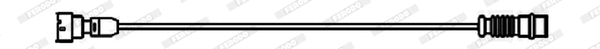 Warning Contact, brake pad wear (FAI200)