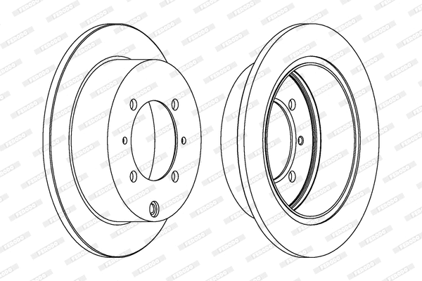 Brake Disc (DDF1141)