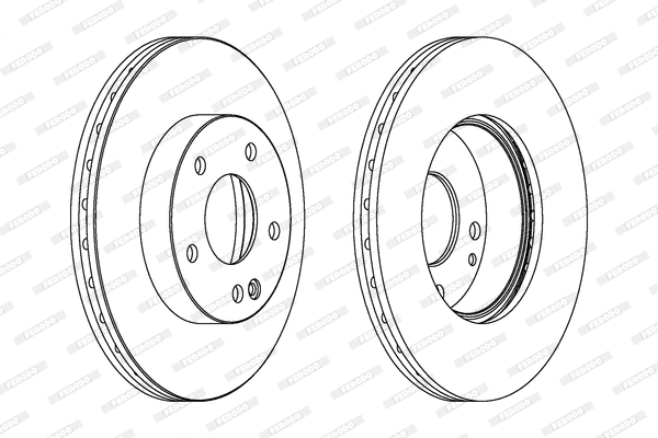 Brake Disc (DDF1363)