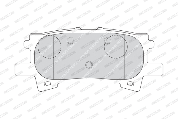 Brake Pad Set, disc brake (FDB1731)