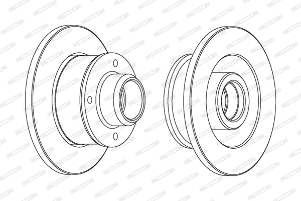 Brake Disc (DDF137C-1)