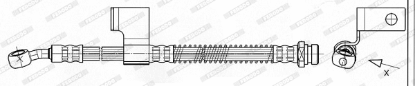 Brake Hose (FHY3129)
