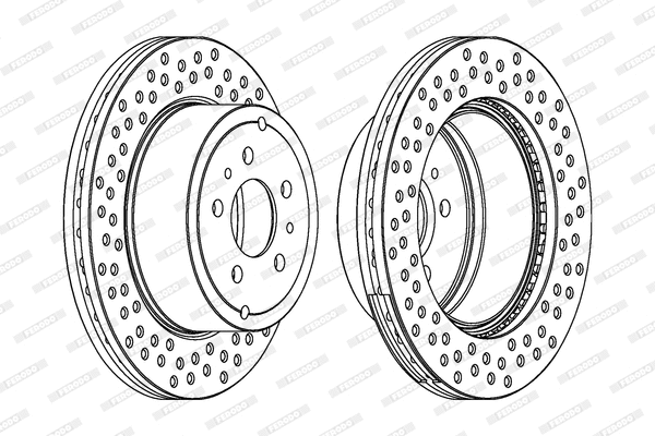 Brake Disc (DDF597)