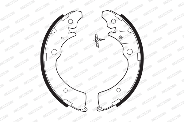Brake Shoe Set (FSB318)