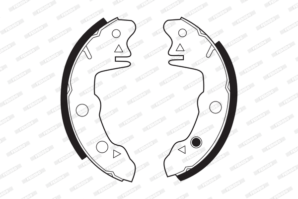 Brake Shoe Set (FSB46)