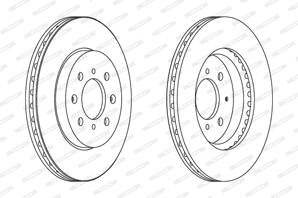 Brake Disc (DDF1610)