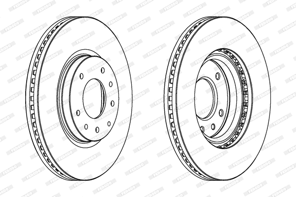 Brake Disc (DDF1768)