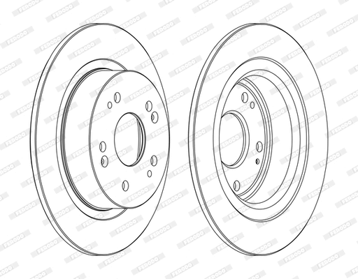 Brake Disc (DDF1776DSR/L-D)