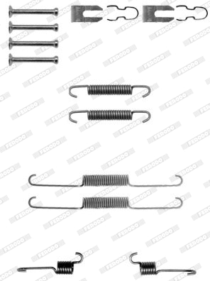 Accessory Kit, brake shoes (FBA193)