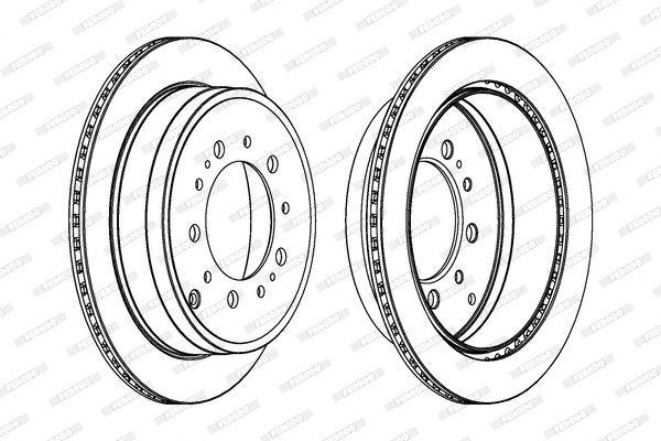 Brake Disc (DDF1799C-1)