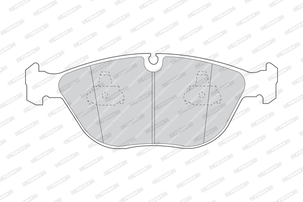 Brake Pad Set, disc brake (FDB1001)