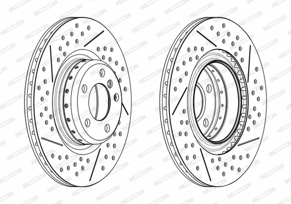 Brake Disc (DDF2621VC-1)