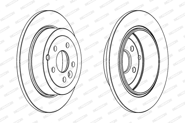 Brake Disc (DDF1578)