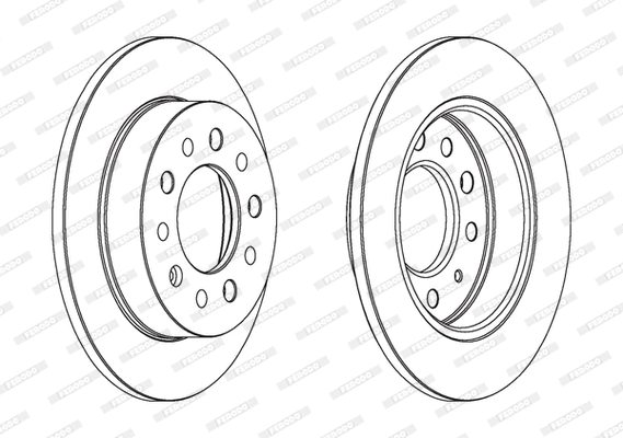 Brake Disc (DDF1955)