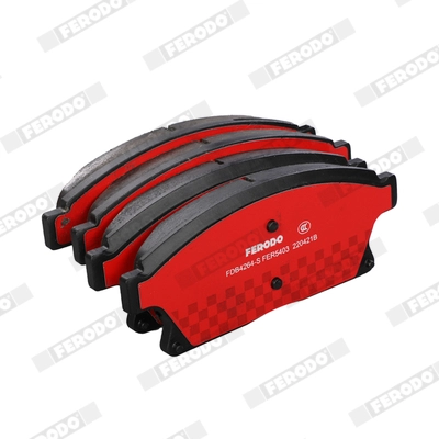 Brake Pad Set, disc brake (FDB4264-S)