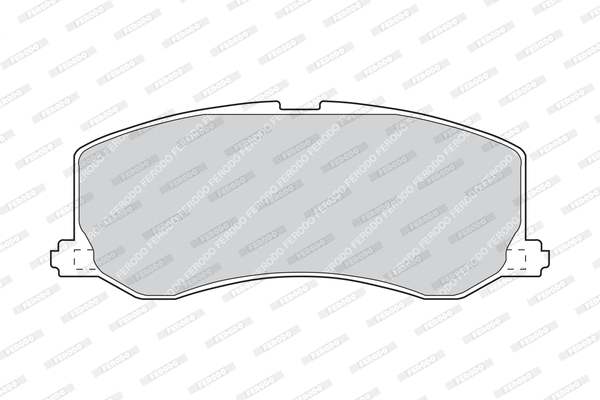 Brake Pad Set, disc brake (FDB648)