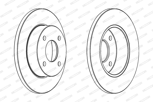 Brake Disc (DDF442)
