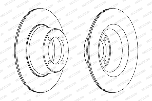 Brake Disc (DDF274)
