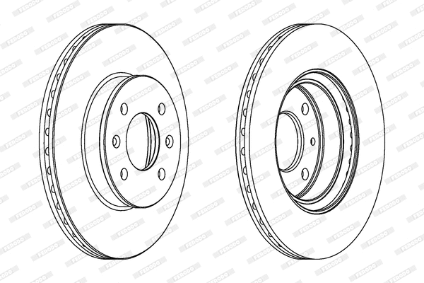 Brake Disc (DDF1636)