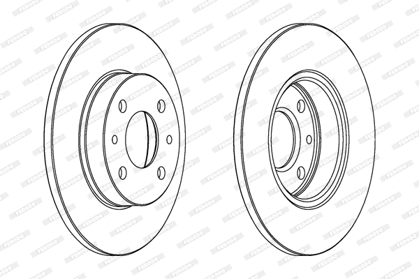 Brake Disc (DDF140)