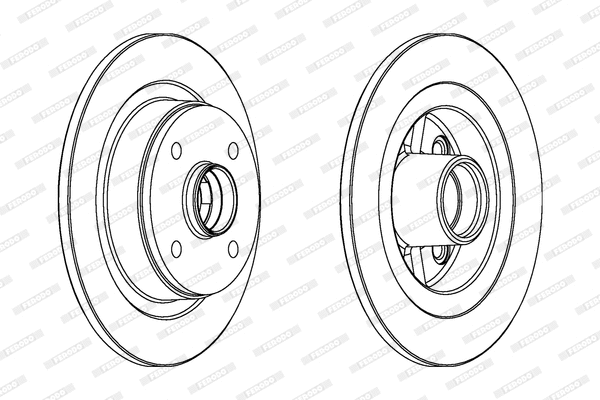 Brake Disc (DDF449)