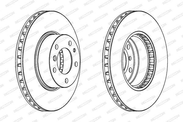 Brake Disc (DDF222)