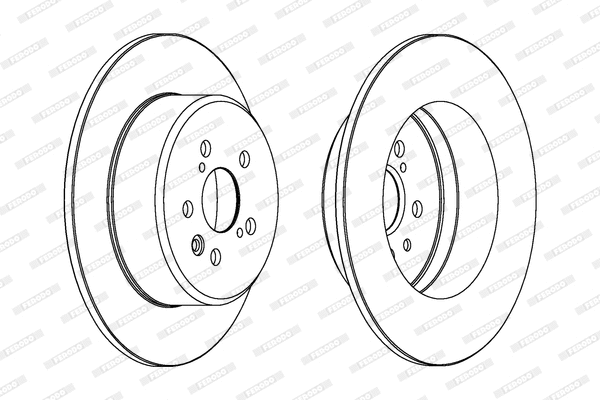 Brake Disc (DDF1489)