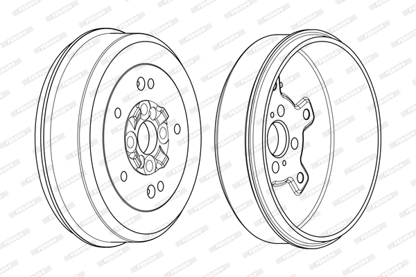 Brake Drum (FDR329337)