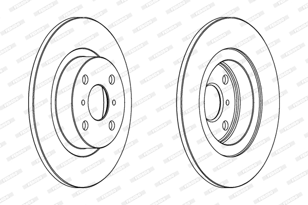 Brake Disc (DDF504)