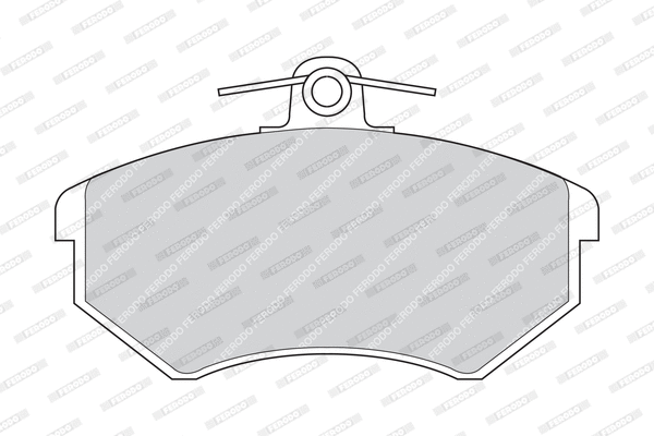 Brake Pad Set, disc brake (FDB211)