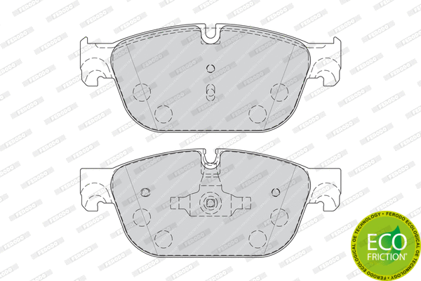 Brake Pad Set, disc brake (FDB4313)