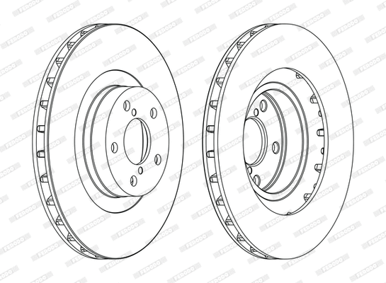 Brake Disc (DDF1175C)