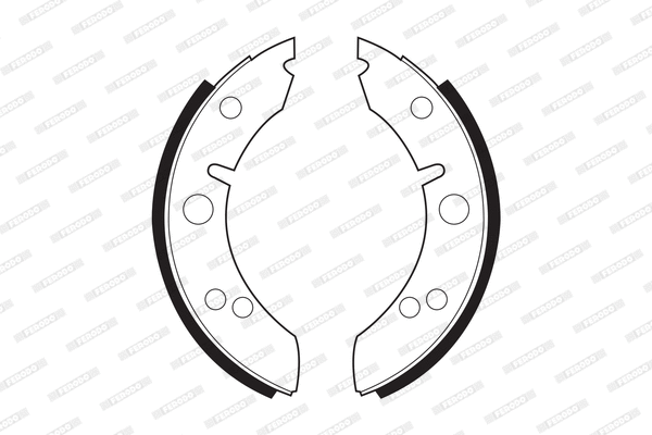 Brake Shoe Set (FSB367)
