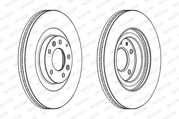 Brake Disc (DDF1767C-1)