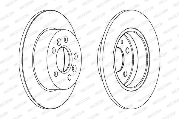 Brake Disc (DDF1056)