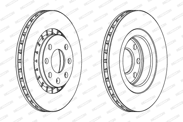 Brake Disc (DDF206)