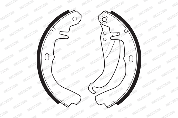 Brake Shoe Set (FSB158)