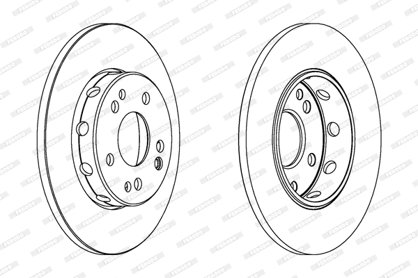 Brake Disc (DDF124)