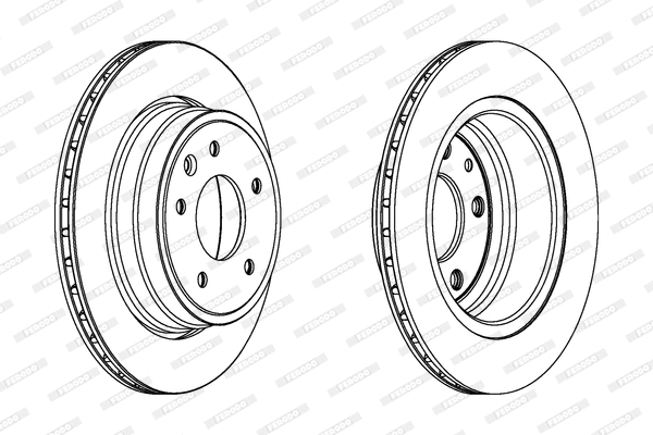 Brake Disc (DDF1004)