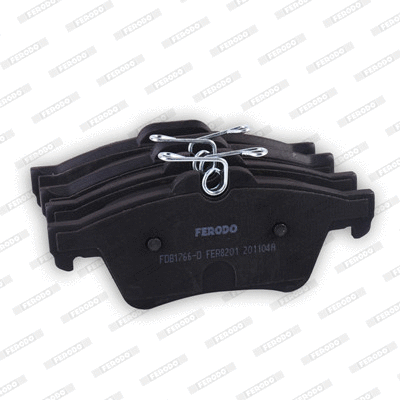 Brake Pad Set, disc brake (FDB1766-D)