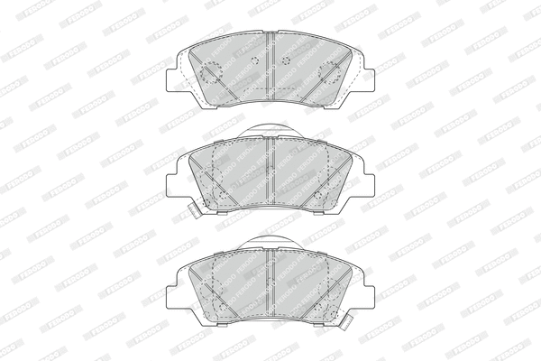 Brake Pad Set, disc brake (FDB4920)