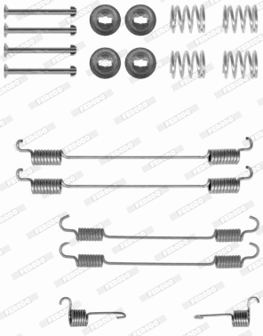 Accessory Kit, brake shoes (FBA211)