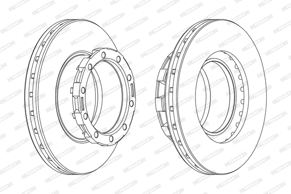 Brake Disc (FCR168A)