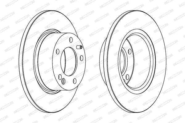 Brake Disc (DDF554)