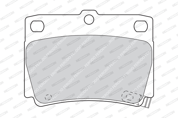 Brake Pad Set, disc brake (FDB1570)