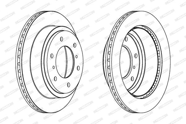 Brake Disc (DDF1385)