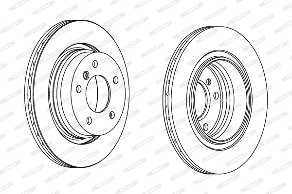 Brake Disc (DDF1073)