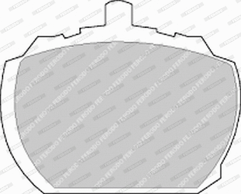 Brake Pad Set, disc brake (FVR833)