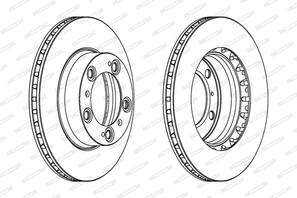 Brake Disc (DDF1293C-1)
