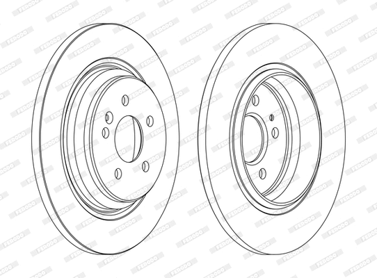 Brake Disc (DDF1099C)